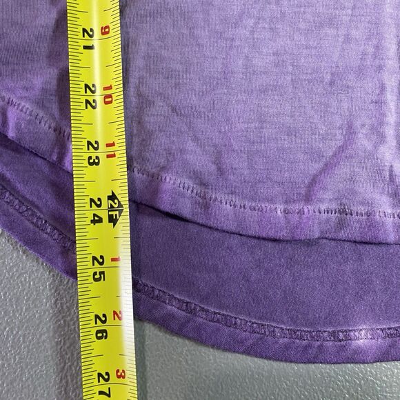 AMERICAN EAGLE Soft & Sexy V-Neck Long Sleeve T Shirt Stretch Womens M Purple - Picture 7 of 7